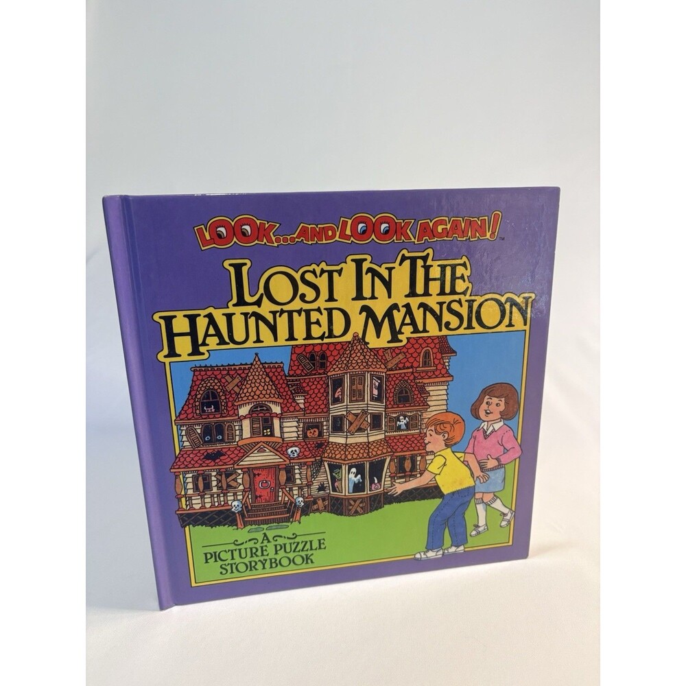 Look and Look Again! Lost in the Haunted Mansion Tropea Tallarico 1991 Hardcover
